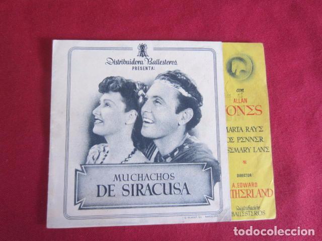 Cine: MUCHACHOS DE SIRACUSA - Foto 1