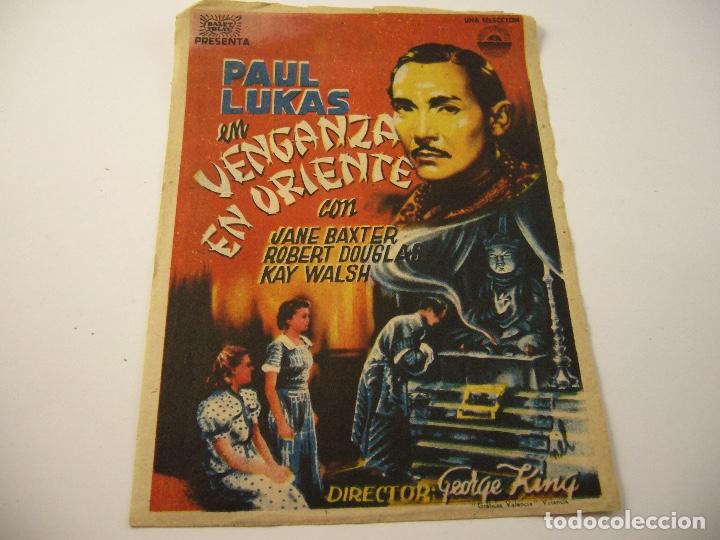 Cine: VENGANZA EN ORIENTE , PAUL LUKAS - Foto 1