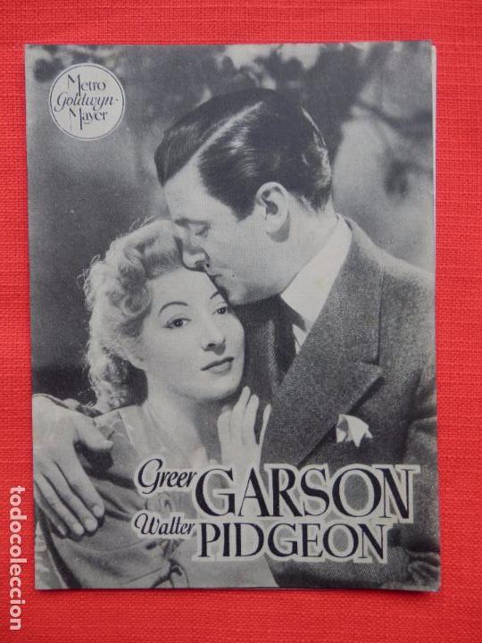 Cine: de corazon a corazon, impecable doble original, greer garson walter pidgeon, sin publicidad - Foto 1