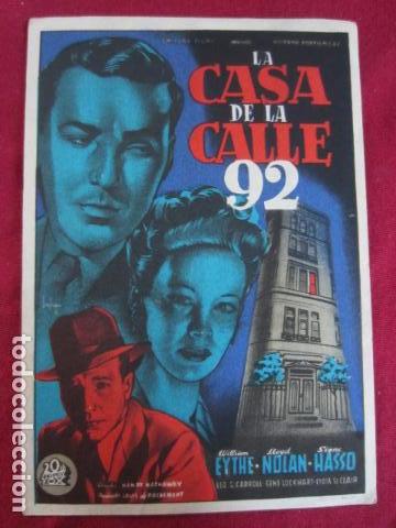 Cine: LA CASA DE LA CALLE 92 - Foto 1