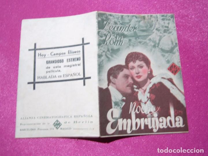 Cine: NOCHE EMBRUJADA PROGRAMA DE CINE DOBLE C16 - Foto 1