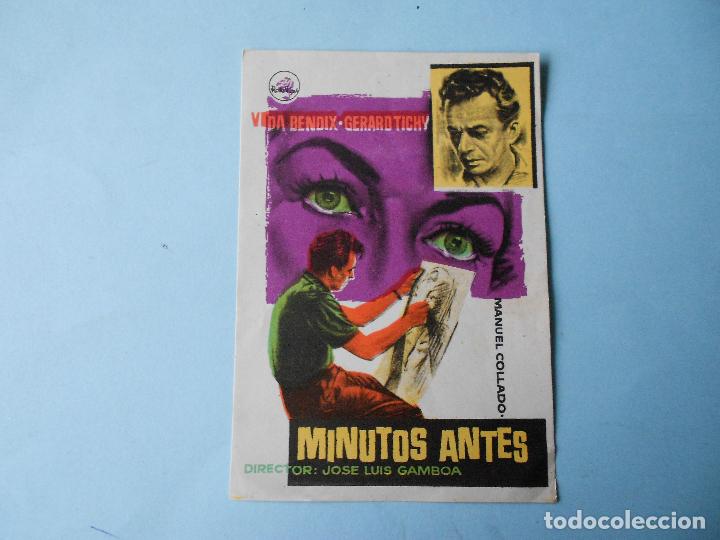 Cine: MINUTOS ANTES (VIDA BENDIX / GERARD TICHY) - Foto 1