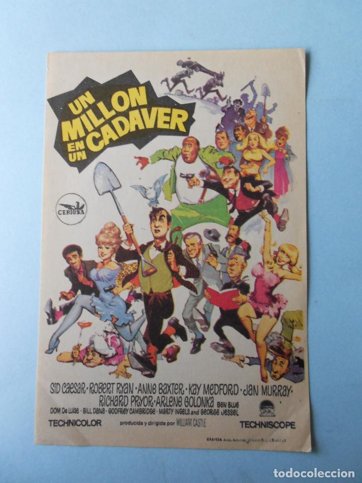 Cine: UN MILL&Oacute;N EN UN CAD&Aacute;VER (SID CAESAR / ROBERT RYAN / ANNE BAXTER) - Foto 1