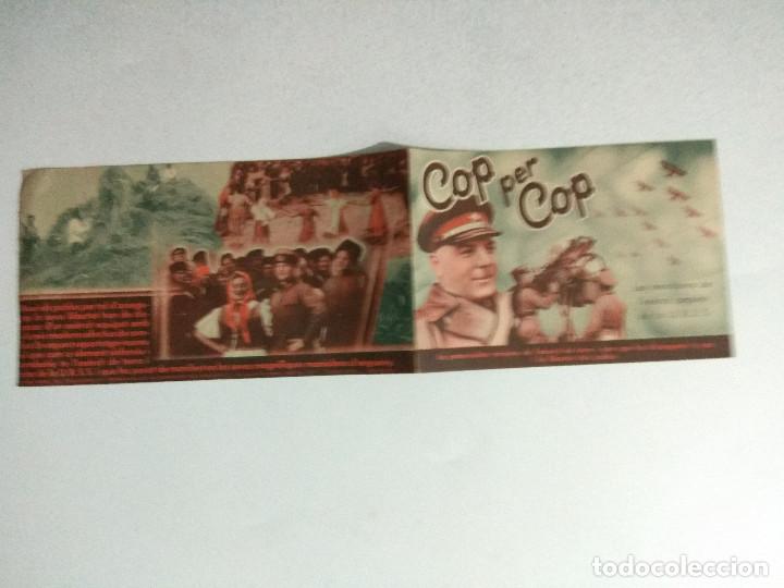Cine: PROGRAMA CINE CATALAN, COP PER COP, PROPAGANDA GENERALITAT CATALUNYA, 1938 - Foto 3