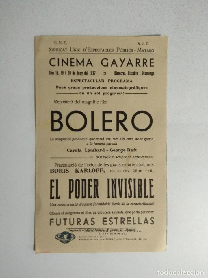 Cine: PROGRAMA DE CINE EL PODER INVISIBLE DE BORIS KARLOFF - Foto 2