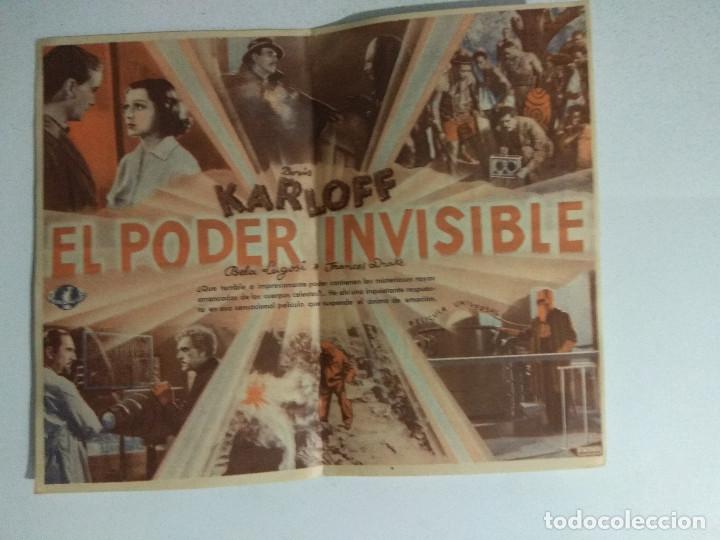 Cine: PROGRAMA DE CINE EL PODER INVISIBLE DE BORIS KARLOFF - Foto 3