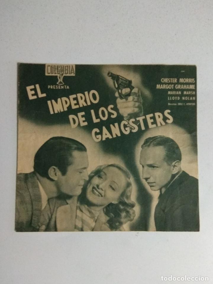 Cine: PROGRAMA DE CINE EL IMPERIO DE LOS GANGSTERS - Foto 1