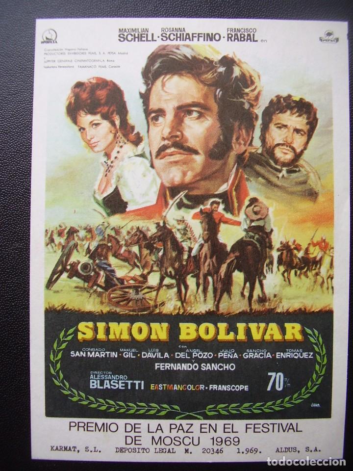 Cine: SIMON BOLIVAR, MAXIMILIAN SCHELL, FRANCISCO RABAL - Foto 1