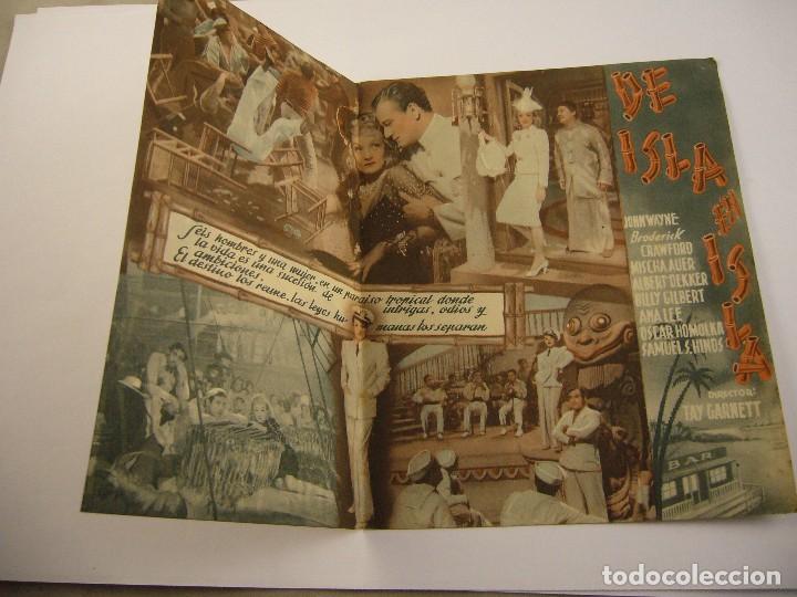 Cine: PR5 DE ISLA EN ISLA PROGRAMA DOBLE UNIVERSAL MARLENE DIETRICH JOHN WAYNE - Foto 2