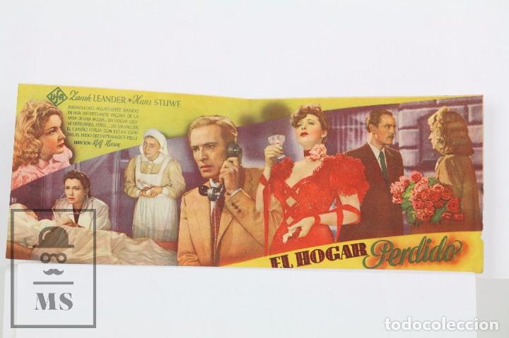 Cine: Programa de Cine Doble - El Hogar Perdido / Zarah Leander - Ufa - A&ntilde;o 1945 - Foto 2