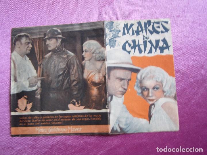 Cine: MARES DE CHINA CLARK GABLE PROGRAMA DE CINE DOBLE A&Ntilde;O 1936 C2 6 - Foto 6