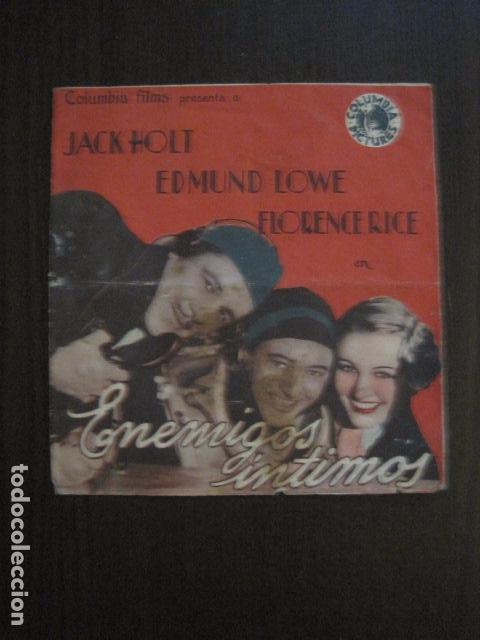 Kino: ENEMIGOS INTIMOS - DOBLE - VER FOTOS - (C-4017)