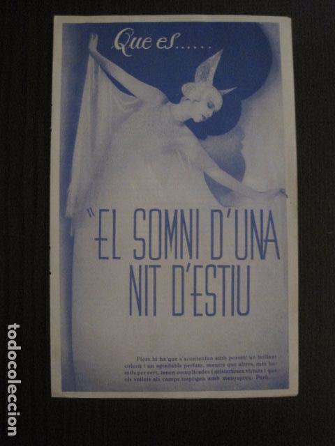 Kino: EL SOMNI D&acute;UNA NIT D&acute;ESTIU - DOBLE - CINE MARYLAND - VER FOTOS - (C-4020)