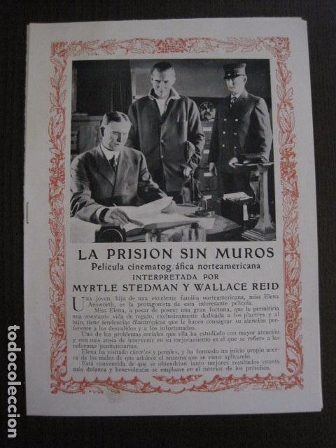 Kino: LA PRISION SIN MUROS - WALLACE REID - PROGRAMA AJURIA - VER FOTOS - (C-4027)