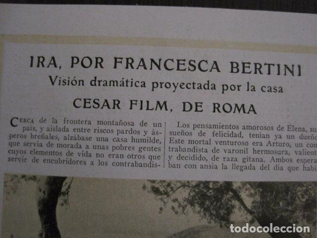 Cine: IRA  - FRANCESCA BERTINI - CAESAR FILM - VER FOTOS - (C-4037)