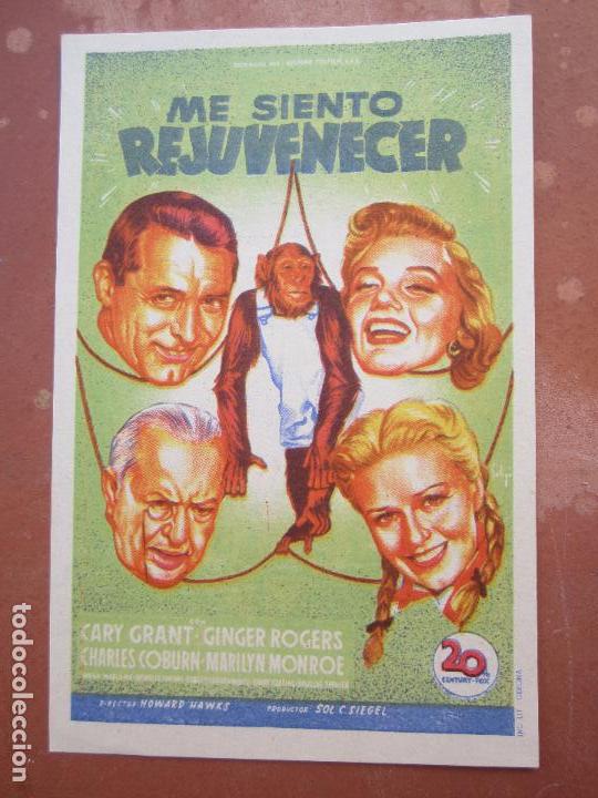 Cine: me siento rejuvenecer , cary grant , ginger rogers , Marilyn Monroe, cine roch alca&ntilde;iz