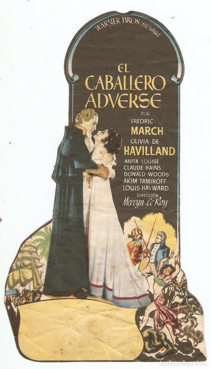 Cine: EL CABALLERO ADVERSE - FREDRIC MARCH, OLIVIA DE HAVILLAND - CINES ATENEO Y AVENIDA, MOLLET