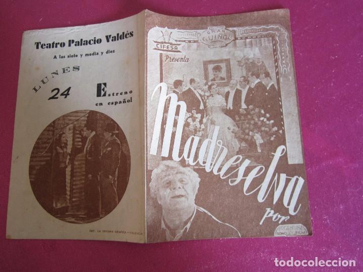 Cine: MADRESELVA ,PROGRAMA DE CINE DOBLE, A&Ntilde;OS 40 C2 - Foto 7