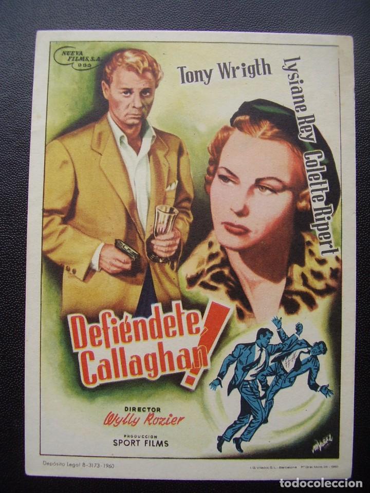 Cine: DEFIENDETE CALLAGHAN!, TONY WRIGTH - Foto 1