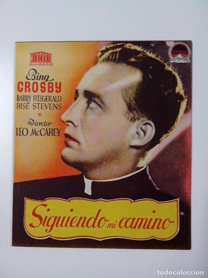 Kino: PROGRAMA DE MANO,FOLLETO CINE DOBLE ORIGINAL, SIGUIENDO MI CAMINO