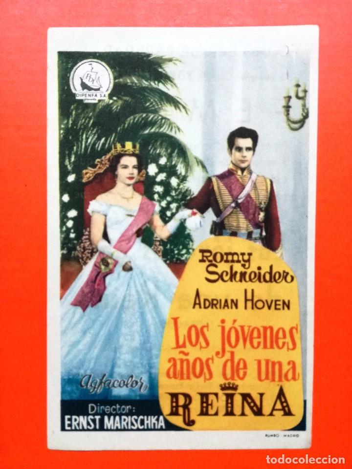 Cine: LOS J&Oacute;VENES A&Ntilde;OS DE UNA REINA - ROMY SCHNEIDER - SENCILLO DIFENPA-CINE FEMINA