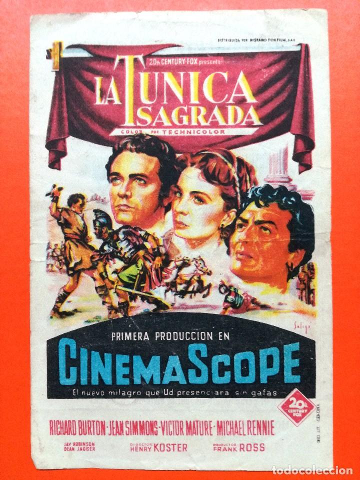 Cine: LA T&Uacute;NICA SAGRADA. SOLIG&Oacute;. SENCILLO DE 20TH CENTURY FOX.TEATRO ALVAREZ QUINTERO