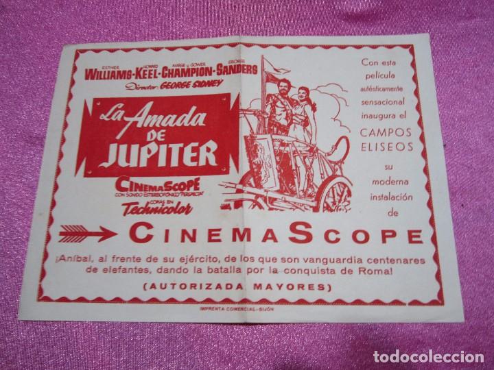 Cine: LA AMADA DE JUPITER ESTER WILLIAMS PROGRAMA CINE MUY RARO . C2 - Foto 3