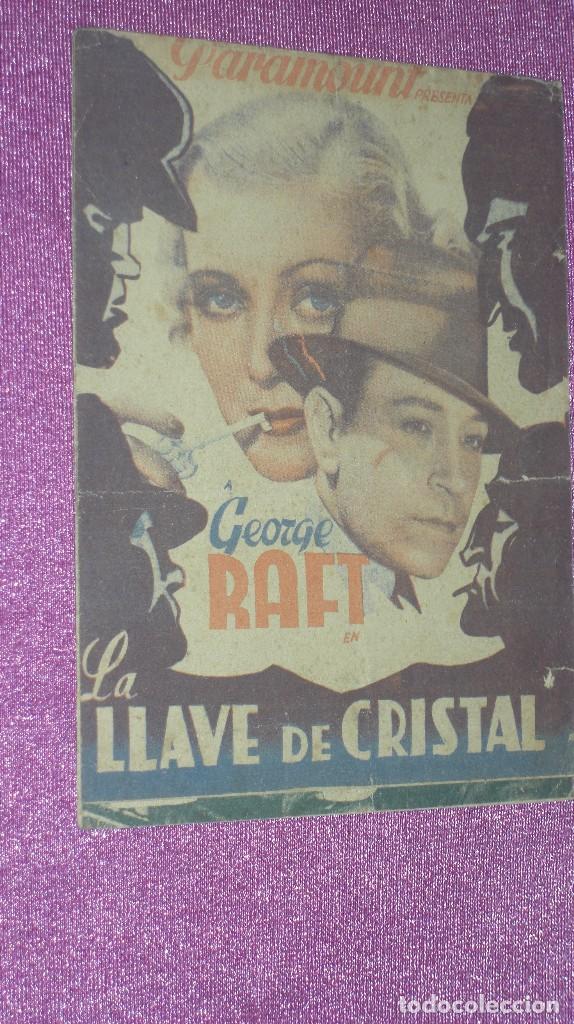 Cine: PROGRAMA DOBLE LA LLAVE DE CRISTAL- GEORGE RAFT - Foto 4