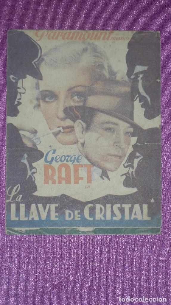 Cine: PROGRAMA DOBLE LA LLAVE DE CRISTAL- GEORGE RAFT - Foto 9