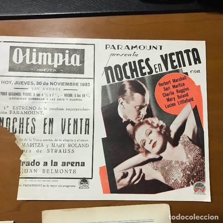 Cine: noches en venta cine olimpia 1933 - Foto 1