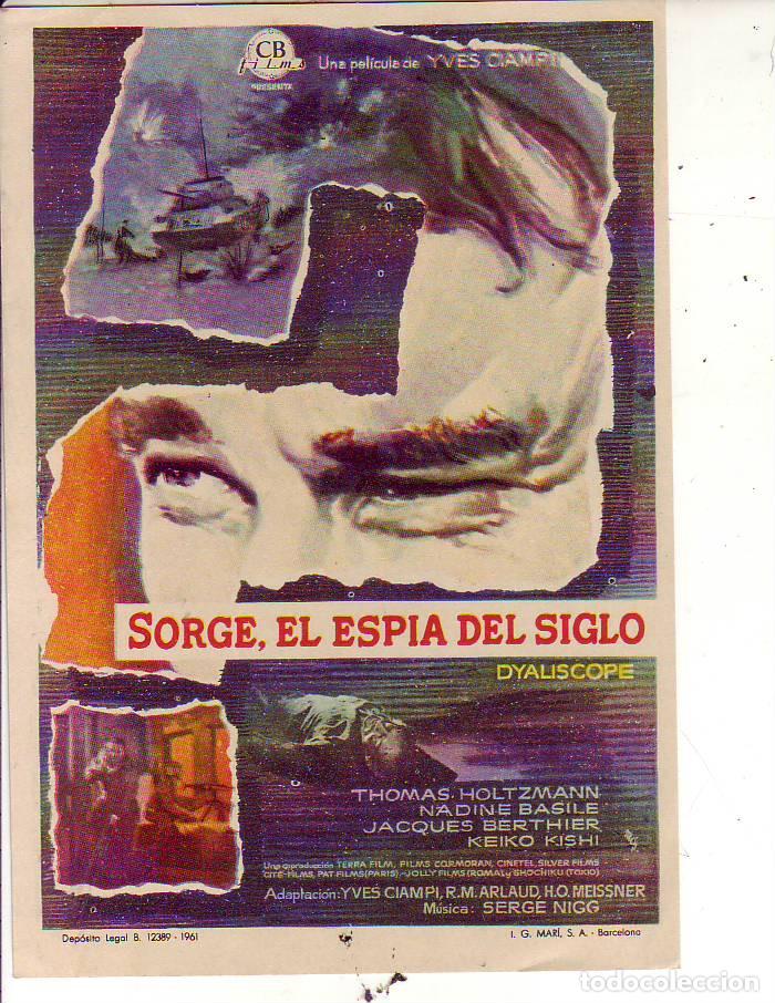Cine: sorge, el espia del siglo - Foto 1