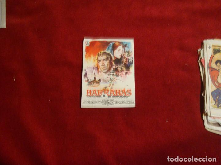 Cine: barrabas con publicidad 1963 - Foto 1