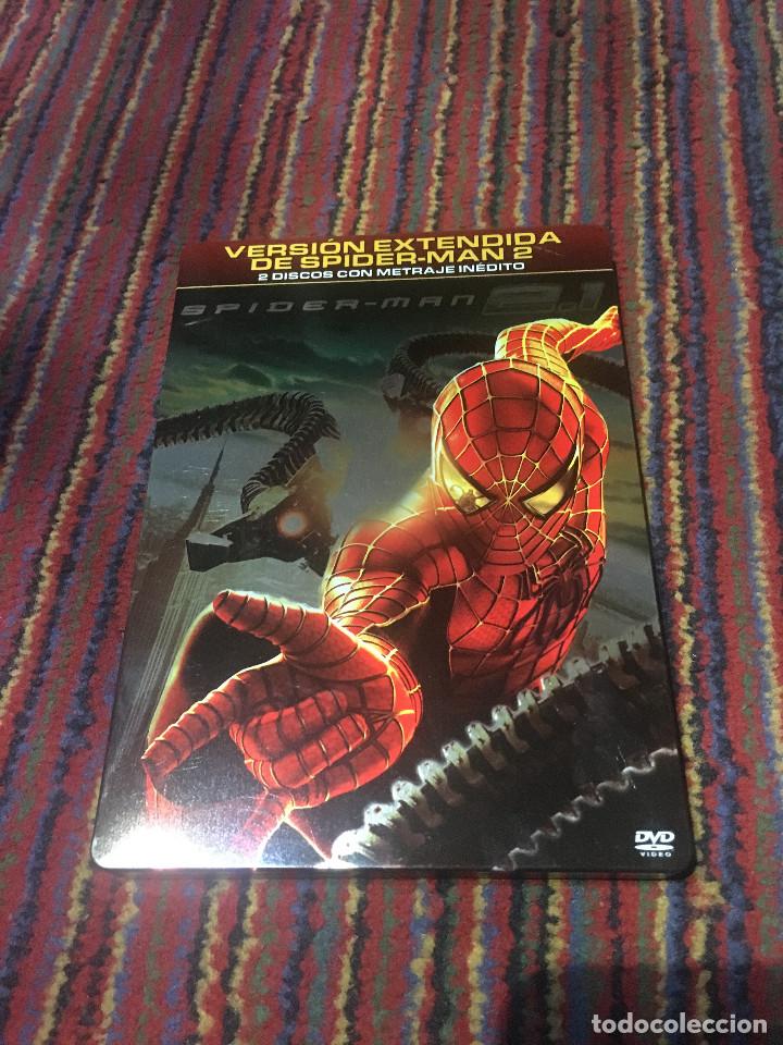 spiderman  version extendida caja metalica - - Buy Flyers of action  movies on todocoleccion