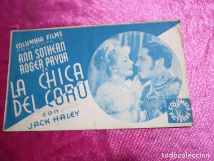 Cine: LA CHICA DEL CORO ROGER PRYOR PROGRAMA DE CINE DOBLE C2 - Foto 2