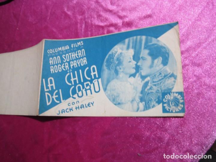 Cine: LA CHICA DEL CORO ROGER PRYOR PROGRAMA DE CINE DOBLE C2 - Foto 3