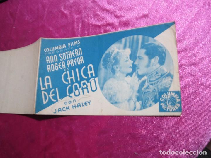 Cine: LA CHICA DEL CORO ROGER PRYOR PROGRAMA DE CINE DOBLE C2 - Foto 4