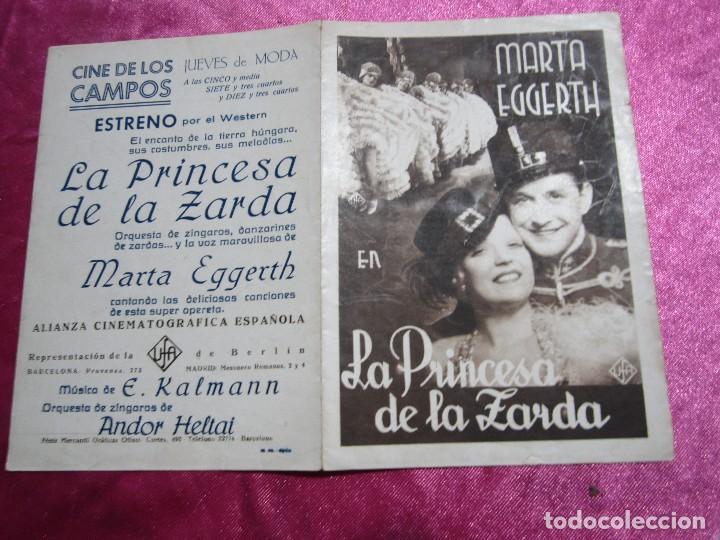 Cine: LA PRINCESA DE LA ZARDA MARTA EGGERTH PROGRAMA DE CINE C2 - Foto 5