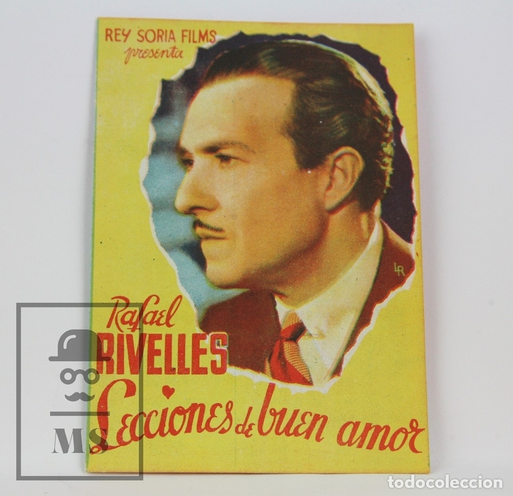 Kino: Programa de Cine Doble - Lecciones De Buen Humor - Con Publicidad - Rey Soria Films, A&ntilde;os 40