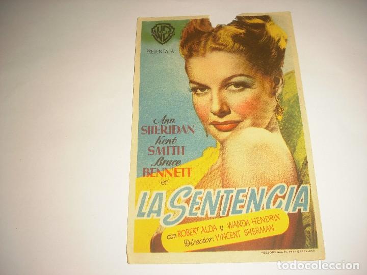 Cine: LA SENTENCIA, SIN PUBLICIDAD - Foto 1