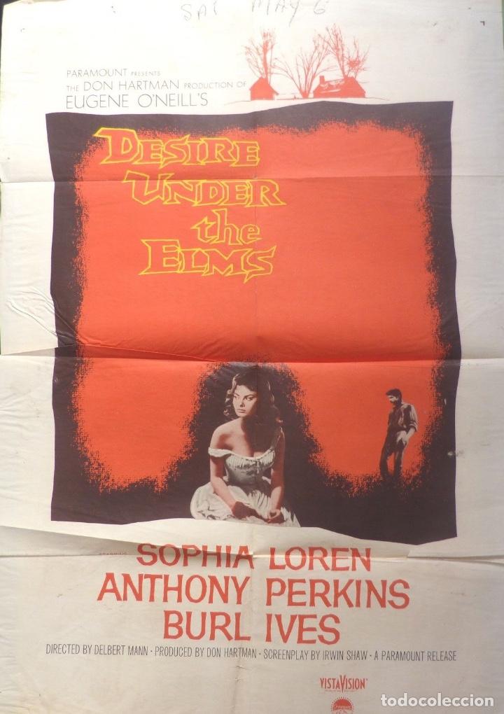Kino: Desire under the Elms movie poster,1958,one sheet,Vista vision