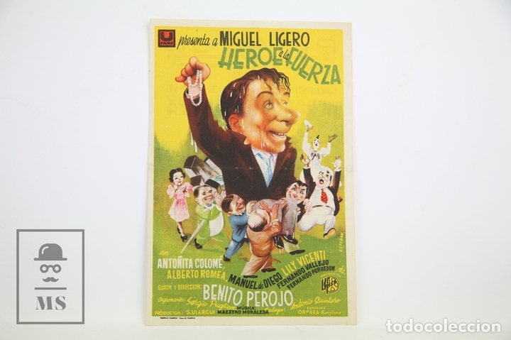 Kino: Programa de Cine Simple - H&eacute;roe A La Fuerza - Con Publicidad - U Films, A&ntilde;os 40
