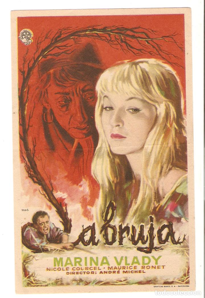 Cine: LA BRUJA - MARINA VLADY, NICOLE COURCEL, MAURICE RONET - ANDR&Eacute; MICHEL - MAC - CINE MONTERROSA