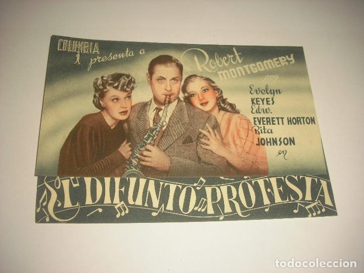 Cine: EL DIFUNTO PROTESTA , PROGRAMA DOBLE SIN PUBLICIDAD - Foto 1