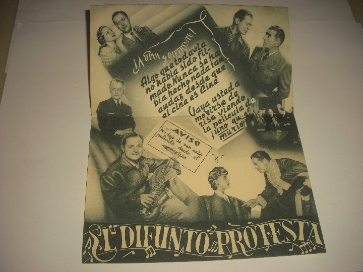Cine: EL DIFUNTO PROTESTA , PROGRAMA DOBLE SIN PUBLICIDAD - Foto 2