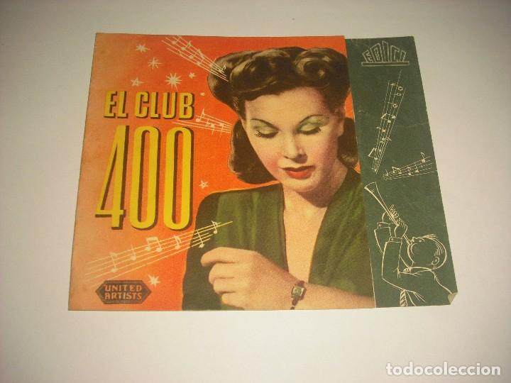 Cine: EL CLUB 400 , PROGRAMA DOBLE SIN PUBLICIDAD - Foto 1