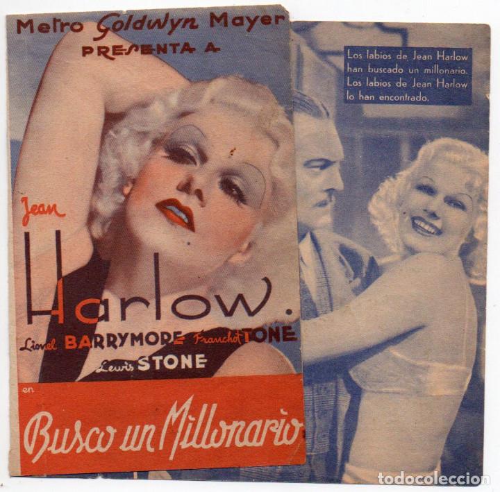 Cine: PROGRAMA DOBLE BUSCO UN MILLONARIO - CINE NOU - Foto 1