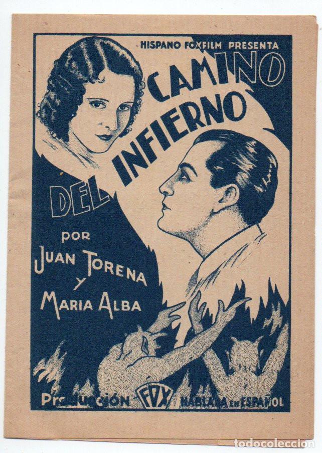 Cine: PROGRAMA DOBLE CAMINO DEL INFIERNO - Foto 1