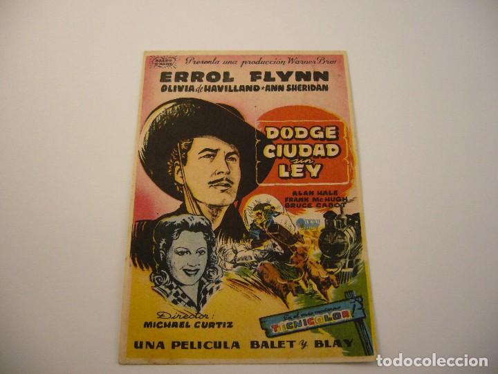 Cine: DODGE CIUDAD SIN LEY. - Foto 1