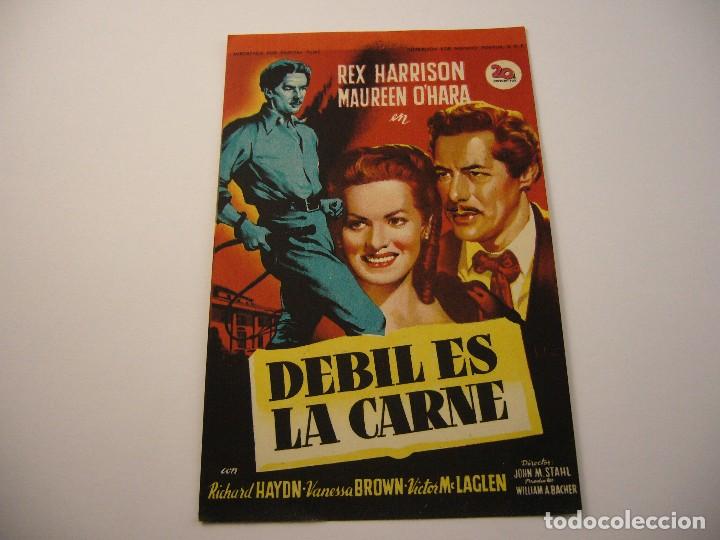 Cine: PROGRAMA SOLIGO - DEBIL ES LA CARNE - Foto 1