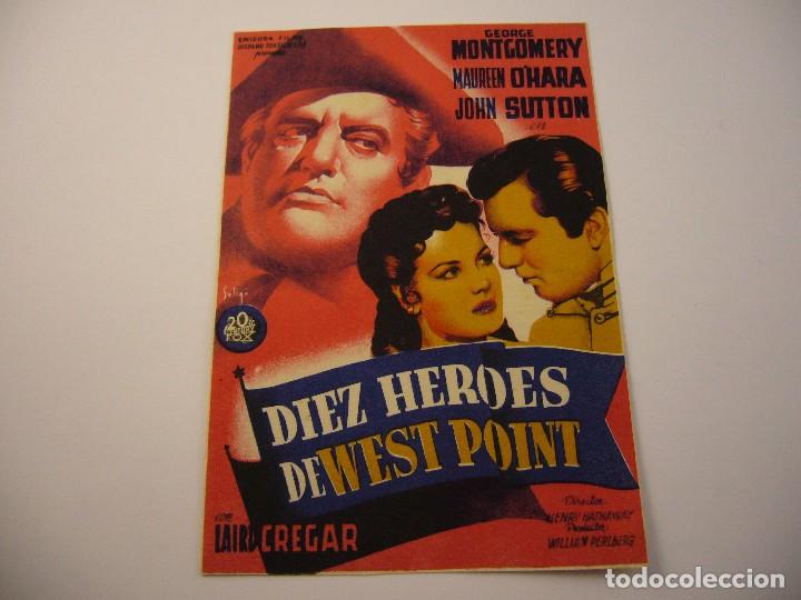 Cine: PROGRAMA DE C INE....DIEZ HEROES DE WEST POINT - Foto 1